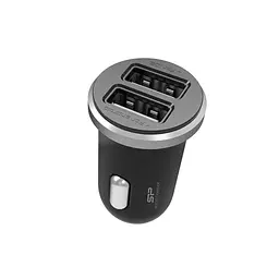 Автозарядний Silicon Power Boost USB Car Charger CC102P SP2A1ASYCC102P0K чорний - мініатюра 3