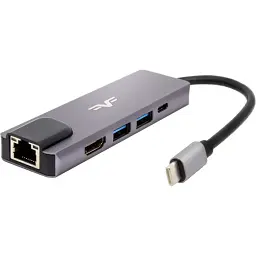 Концентратор Frime Space Grey (FH-5in1.311HL)