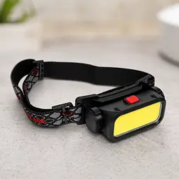 Налобний ліхтарик з білим та червоним світлом COB BL 008 / Ліхтар світлодіодний USB-C - мініатюра 3