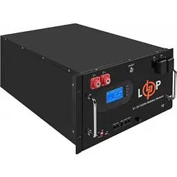 Акумулятор LogicPower LiFePO4 51,2V - 230 Ah (11776Wh) (Smart BMS 200A) з LCD RM AB - мініатюра 5