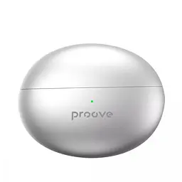 Бездротові навушники Proove Thunder Buds TWS, IPX4, ANC, BT5.3, 40mAh, 300mAh, 4h, grey UA UCRF - мініатюра 5