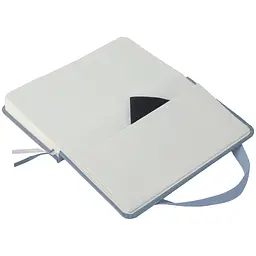 Книга записна Axent Partner в клітинку 95x195 мм 96 аркушів сіра (8301-62-A) - мініатюра 4