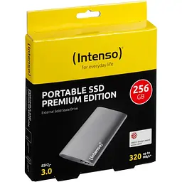 Зовнішній SSD-накопичувач Intenso Portable Premium Edition 256 ГБ сріблястий (3823440) [174989] - мініатюра 6