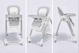 Стілець для годування CARRELLO Toffee CRL-9502/3 Ash Grey /1/ - мініатюра 2