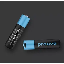 Акумулятор Proove Type-C Compact Energy AA 2400mAh Li-ion 2шт (RBCE26010008) [116011] - мініатюра 3