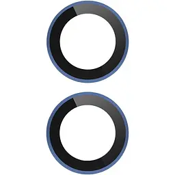 Захисне скло на камеру iLera FocusPro Lens для Apple iPhone 16/16 Plus Blue (iLFPBl16) [124804] - мініатюра 2