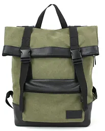 Рюкзак міський бавовняний Wallaby 1192 20L Хакі - мініатюра 1