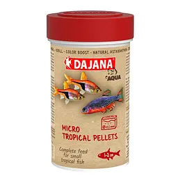 Корм для мальків і дрібних риб Dajana MIKRO TROPICAL PELLETS 100 мл/50 г