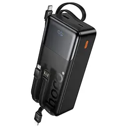 Портативний ЗП Power Bank Hoco J156B Founder 22.5W+PD20W with four cables 30000 mAh Black
