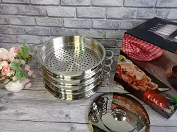Мантоварка-пароварка O.M.S. Collection 6090 М-30 см 6,4 л - мініатюра 3