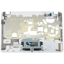 Верхня частина корпусу Hewlett Packard для ноутбука HP (Pavilion DV6-3000) без клавіатури біла - мініатюра 2