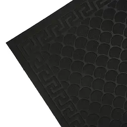 Килимок придверний Eco Fabric Луска без кромки чорний 60 х 90 см (6090-001) - мініатюра 6