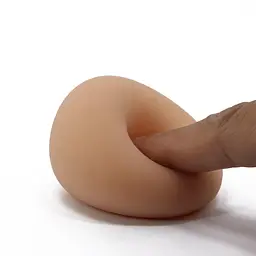 Мастурбатор яйце Pretty Love Pleasure Egg II бежевий - мініатюра 8