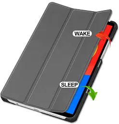 Чохол до планшета BeCover Smart Case Xiaomi Redmi Pad SE 8.7" Gray (711907) - мініатюра 4
