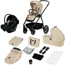 Універсальна коляска 3 в 1 Lionelo Meril Beige Sand (LO-MERIL 3IN1 BEIGE SAND) - мініатюра 10