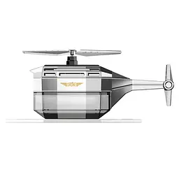 Автомобільний ароматизатор Вертоліт на сонячній батареї Drone Car Fragrance із обертанням 360° - мініатюра 2