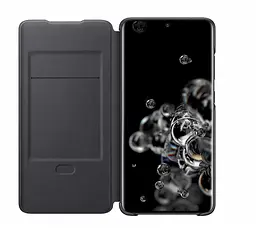Чохол-книжка Official LED View Wallet Cover EF-NG988PBEGRU для Samsung Galaxy S20 Ultra (6.9") Чорний - мініатюра 4
