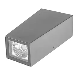 Підсвітка Brille LED фасадна IP65 AL-222/2х3W NW COB BK - мініатюра 7
