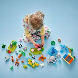 Конструктор LEGO DUPLO Town Сімейства диких тварин 3 в 1, 92 деталі (10446) - мініатюра 5