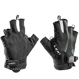 Рукавиці Leki Nordic Lite Shark Short 11 Black/Neongreen/White (1052-636 90123 110)
