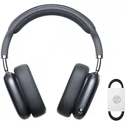 Бездротові навушники Baseus Bowie H2 з шумозаглушенням gray 42911 - мініатюра 6