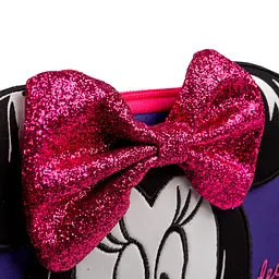 Пенал шкільний м`який YES TO-01-1 Minnie Mouse, фіолетовий - мініатюра 3