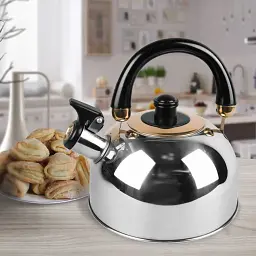 Чайник для газової плити Maestro MR-1300 зі свистком з нержавіючої сталі - мініатюра 3