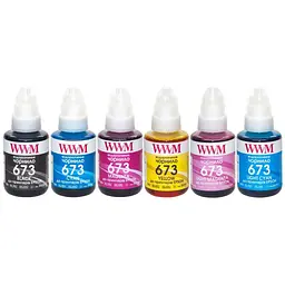 Чорнило WWM Epson L800, 6х140г B/C/M/Y/LC/LM (E673SET6)