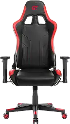 Геймерське крісло GT Racer чорне з червоним (X-2528 Black/Red) - мініатюра 4
