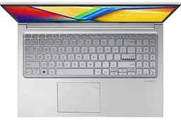 Ноутбук ASUS 15.6" Vivobook 15 (X1504VA-BQ500) Intel Core i3-1315U/16GB/SSD512GB/Intel Graphics/DOS/Silver (90NB10J2-M00PJ0) - мініатюра 4
