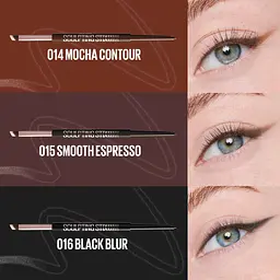 Автоматичний олівець 2-в-1 з пензликом для повік Maybelline New York Sculpting Stix Smooth espresso 0.7 г - мініатюра 3