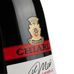 Вино ігристе Chiarli Lambrusco dell 'Emilia Rosso, червоне, солодке, 7,5%, 0,75 л (78) - мініатюра 3