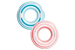 Надувне коло для плавання з ручками Вир Intex Wet Set Collection 59256 діаметр 91 см - мініатюра 2