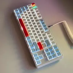 Ігрова дротова механічна клавіатура Kondor Orion Classic / Дротове підключення / Grey Silent Switch / White - мініатюра 4