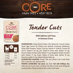 Набір консервів для котів Wellness CORE Tender Cuts Tuna Selection Multipack з тунцем - мініатюра 4