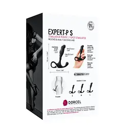 Стимулятор простати Dorcel Expert P S, 10 см чорний - мініатюра 5