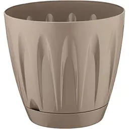 Вазон для квітів Serinova Daisy 1.5 л мокко (20-P00201214-200100)