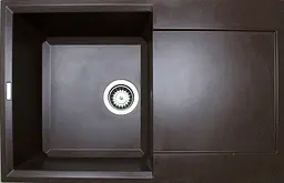 Кухонна мийка Adamant Horizon 780x495x230 коричневий 000008543, Коричневий