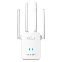 Усилитель сигнала Wi-Fi ретранслятор, репитер, точка доступа PIX-LINK LVWR32Q 220V, 300Mbps, 2.4GHz - мініатюра 1