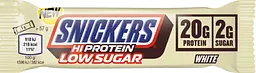 Шоколадний батончик Snickers Hi Protein Low Sugar White Chocolate Bar 57 г