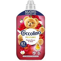 Кондиціонер для білизни Coccolino Perfume Червона півонія та яблуко 1827 мл 87 циклів прання