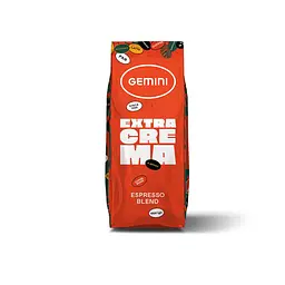 Кава в зернах Gemini Extra Crema 1 кг (ящик 8 кг) - мініатюра 2