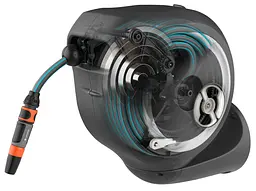 Котушка зі шлангом Gardena Roll-Up S Automatic настінна 15 м (18600-20) - мініатюра 3