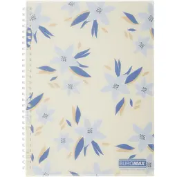Зошит для записів Buromax Myosotis Arabeski B5 80 аркушів маренго (BM.2586-53)