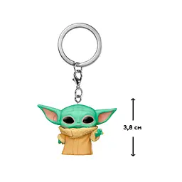 Ігрова фігурка на кліпсі Funko Pop Мандалорець Малюк Грогу (53043) - мініатюра 2