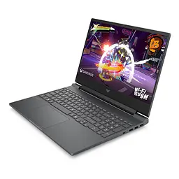 HP Ноутбук HP Victus 15-fa2072ua 15.6" FHD IPS AG, Intel 5-210H, 24GB, F512GB, NVD3050-6, DOS, сірий - мініатюра 5