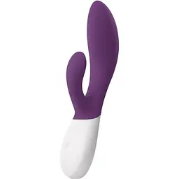 Вібратор-кролик Lelo Ina Wave 2 Plum Технологія WaveMotion 8+1 режимів Сливовий