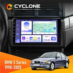 Штатна магнітола BMW 3 Series (E46) 1998-2005 Радіо модуль Cyclone C9-011 4x64, DSP Cyclone (НФ-00002045)