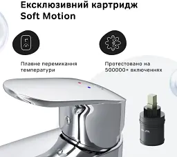 Змішувач для умивальника AM.PM Like F8093000 - мініатюра 4
