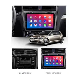 Штатний головний пристрій EasyGo VW1003-G10 10inch Volkswagen Golf VII 2012-2021 - мініатюра 2